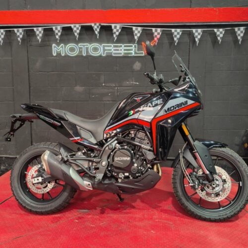 MOTOMORINI X-CAPE 650 ALLOY BLACK